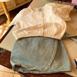 Girls top and bottom